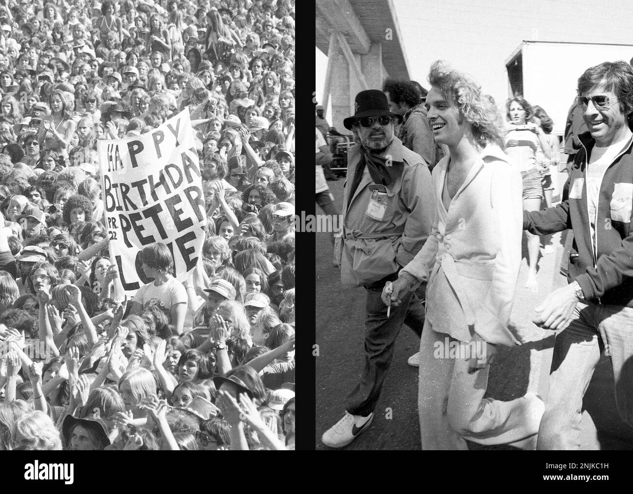 April 25, 1976 Peter Frampton was at the peak of his fame when he