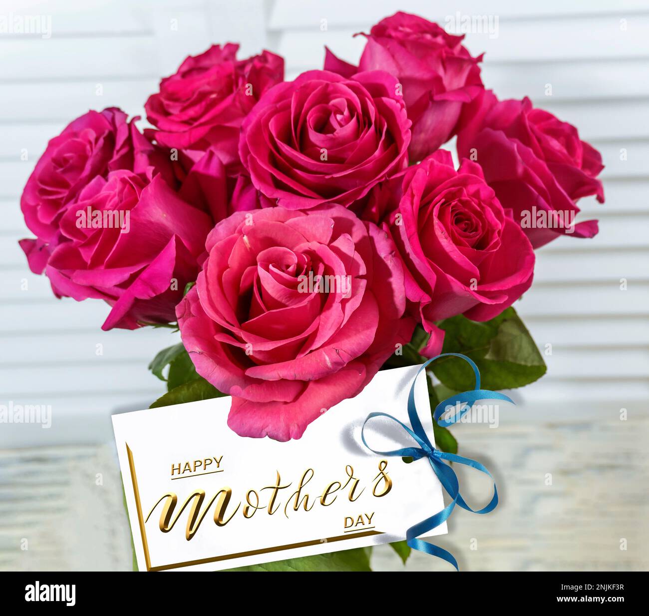 card or banner for mother's day, can be used as a flyer, 3d illustration Stock Photo