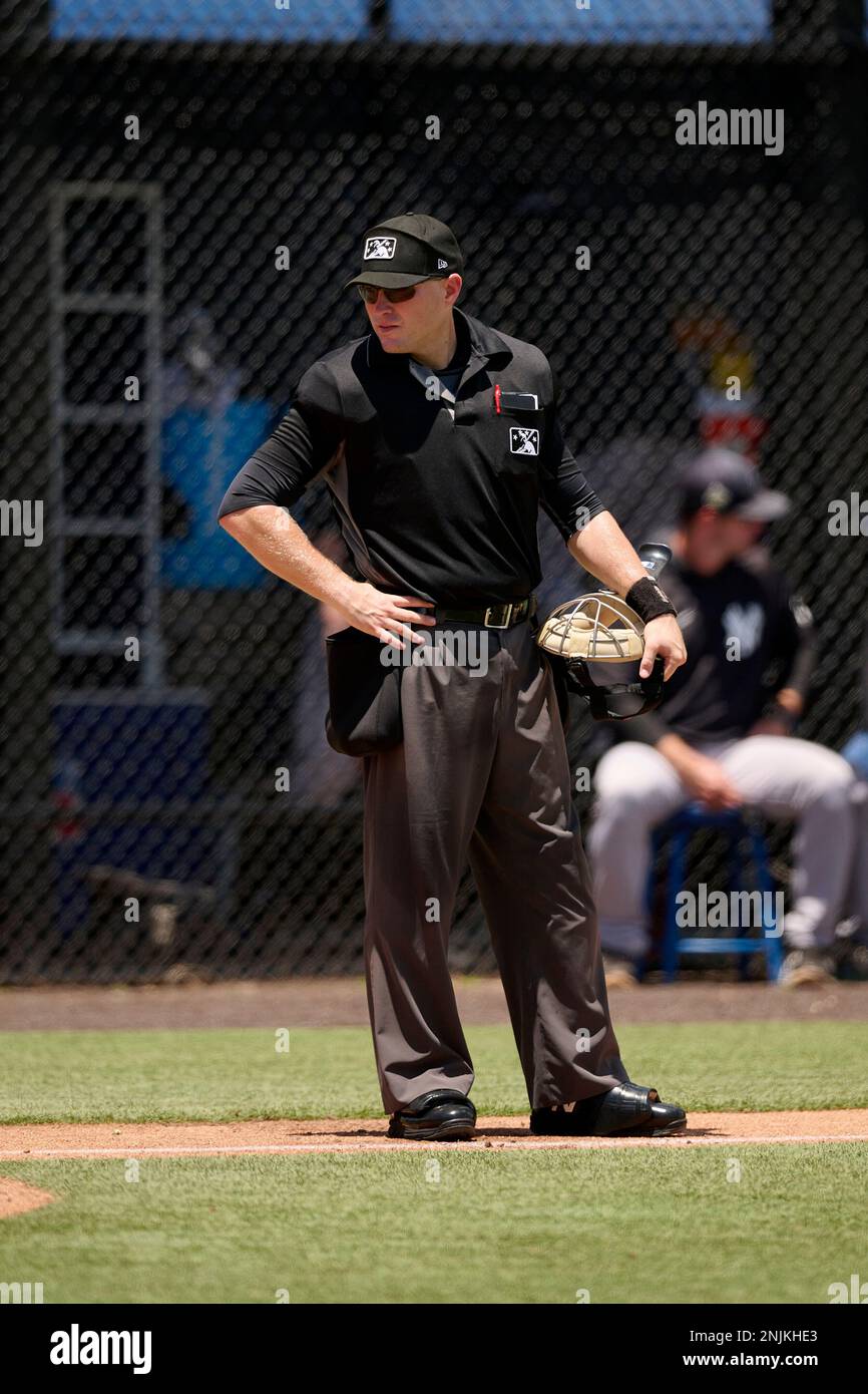 Umpire William Paschal during a Florida Complex League baseball game ...