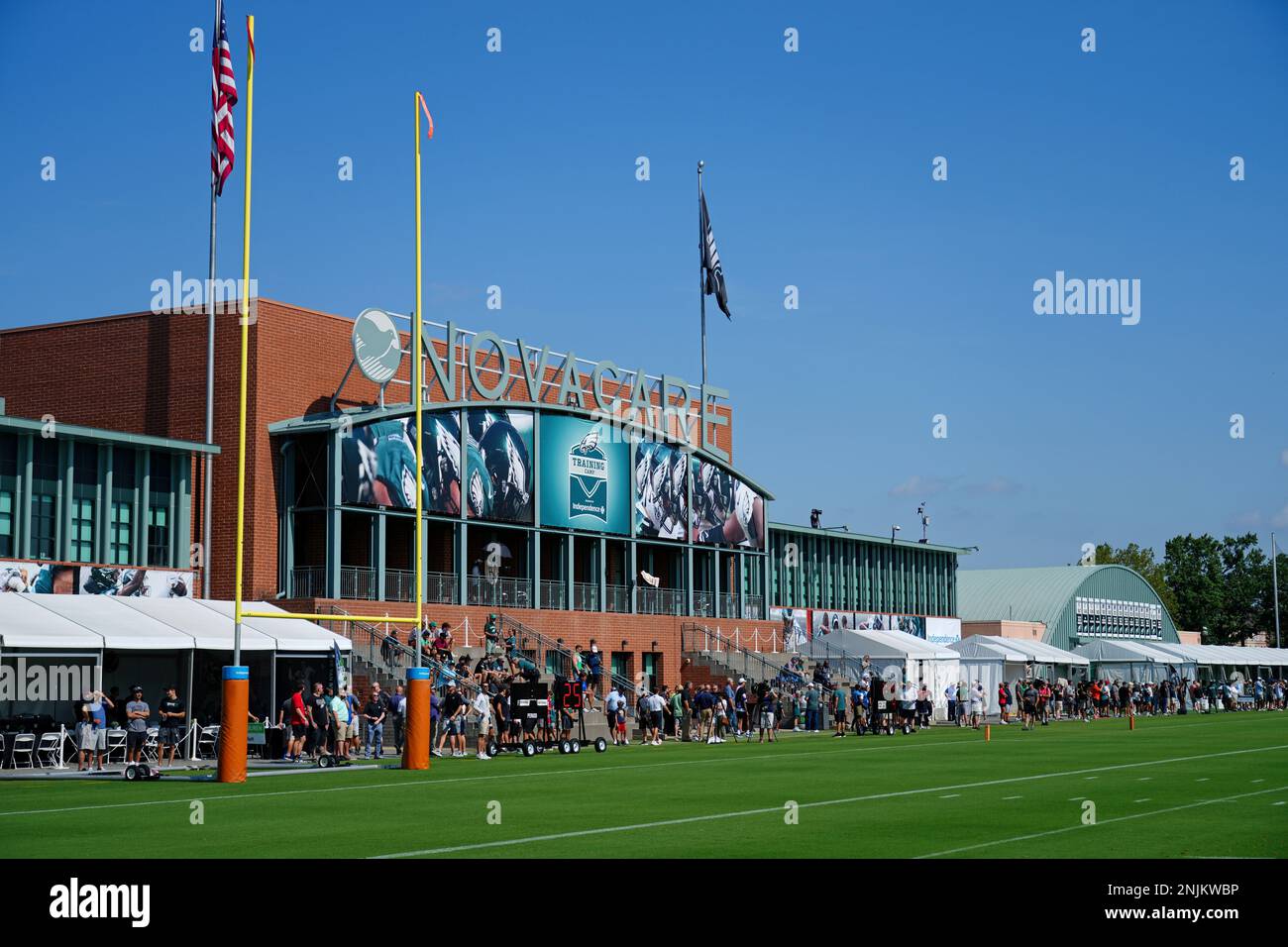 PHILADELPHIA, PA - AUGUST 02: General view of the Nova Care complex ...