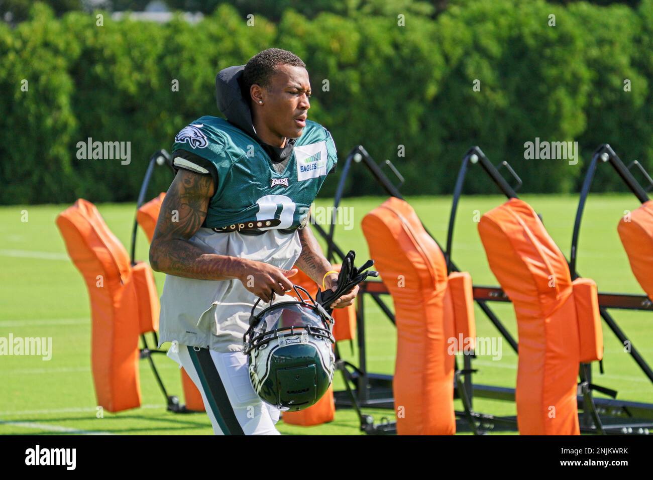 I love Philly  This is all part of it': Eagles' DeVonta Smith hosts  inaugural youth football camp in Haddonfield