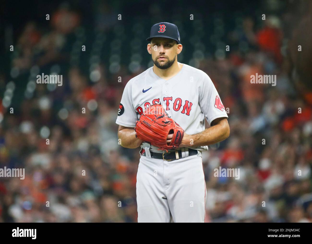 Jarren Duran #40 Boston Red Sox at Houston Astros August 1, 2022