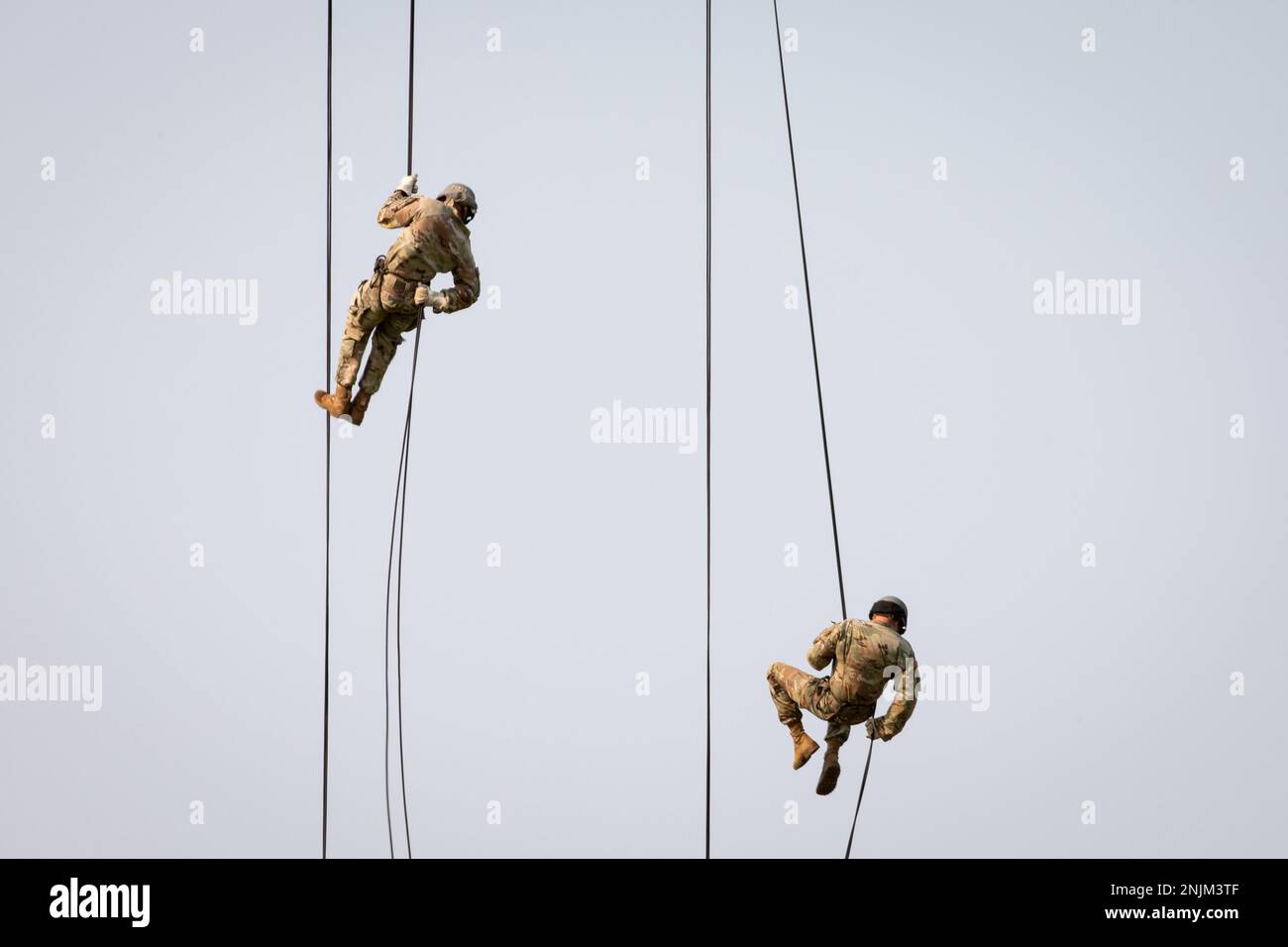 Soldier Rappel U.S. Army Soldiers rappel from a UH-60 Black Hawk as part of the U.S ...