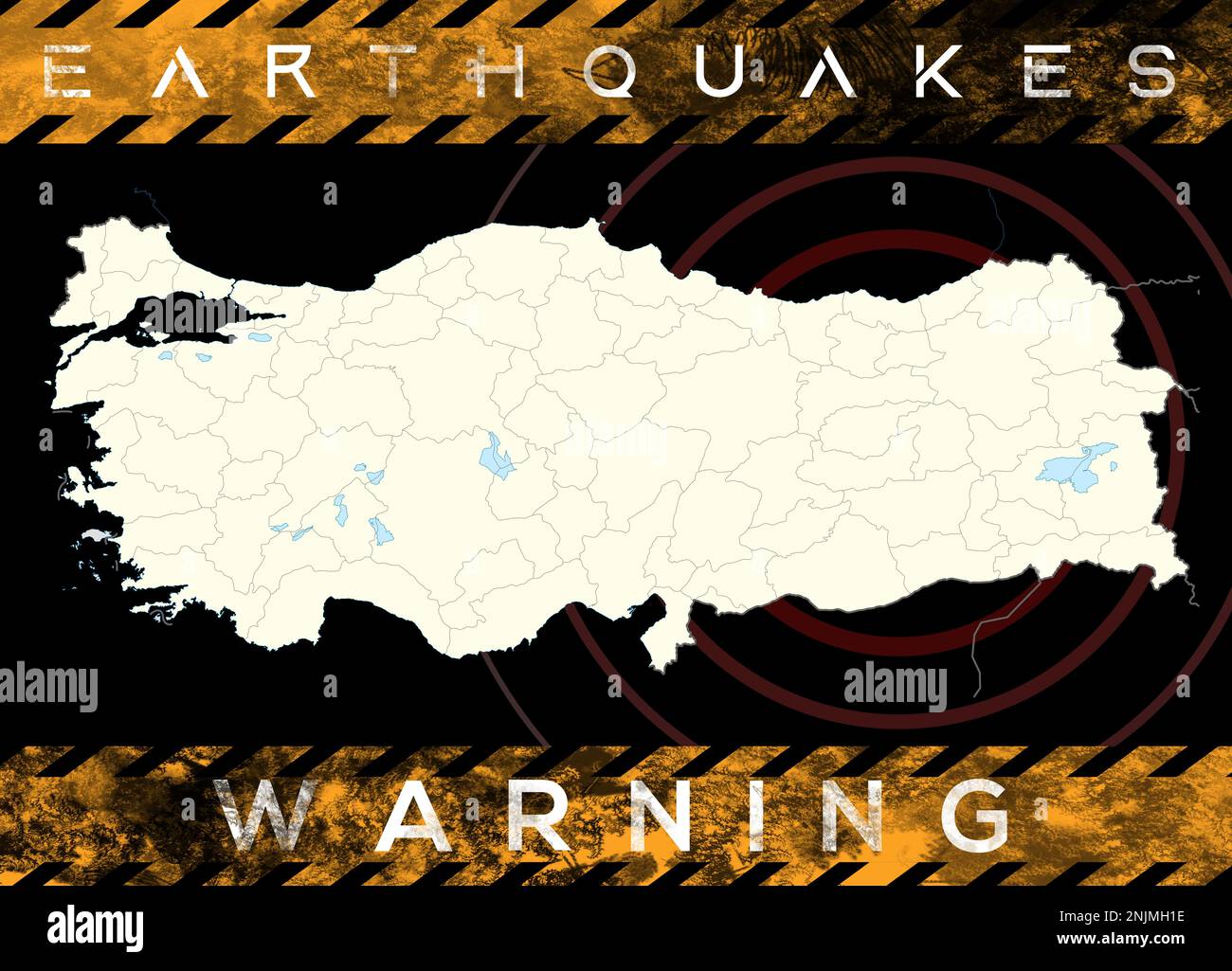 Warning about earthquakes in turkey hires stock photography and images