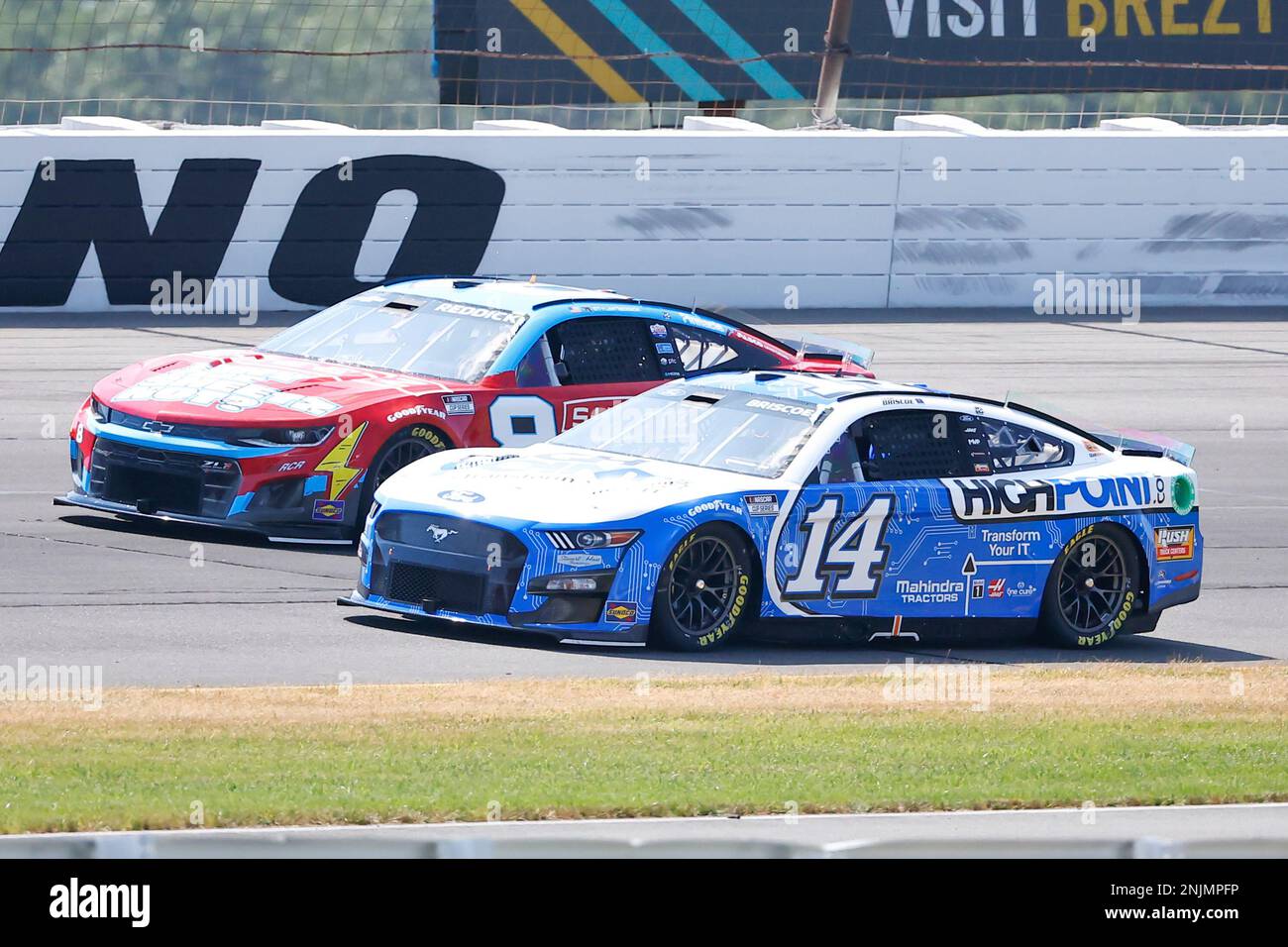 LONG POND, PA JULY 24 Chase Briscoe (14 Stewart Haas Racing