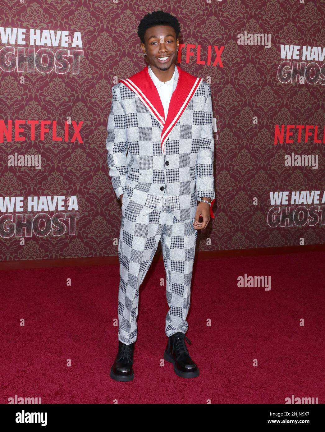 Hollywood, CA , February 22, 2023 . Niles Fitch arrives at The Premiere