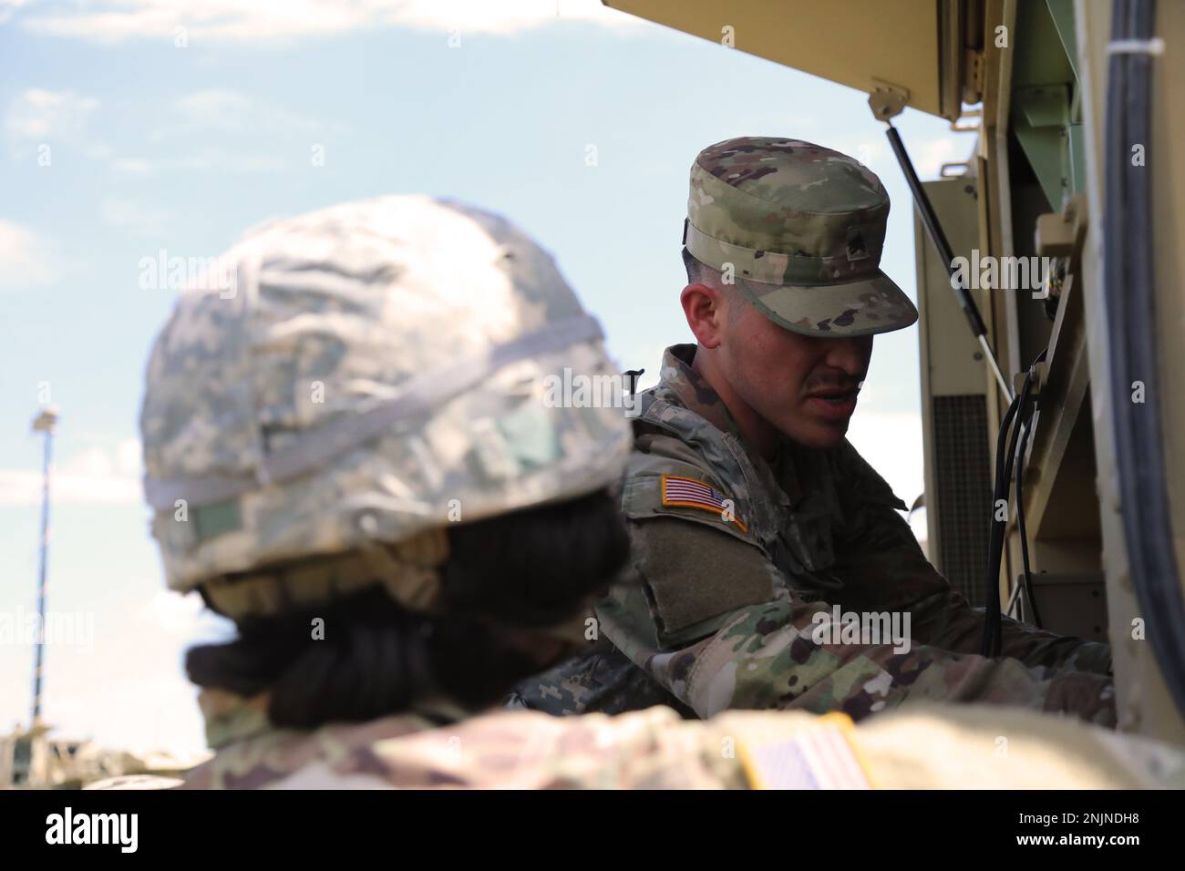 A Signal Sgt With Headquarters And Headquarters Company 2nd Battalion a-signal-sgt-with-headquarters-and-headquarters-company-2nd-battalion