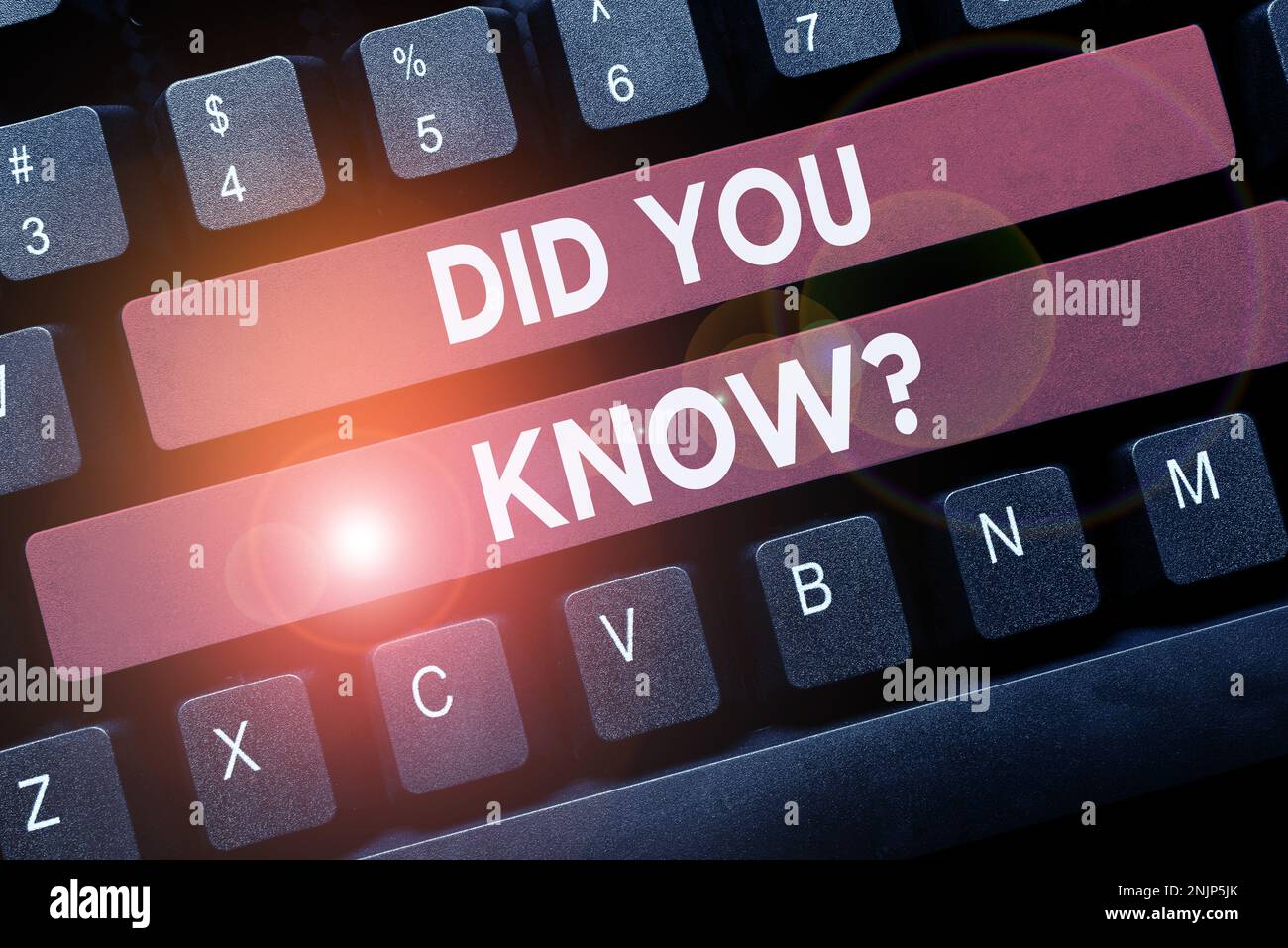 Conceptual display Did You Know, Business showcase Fun Facts and ...