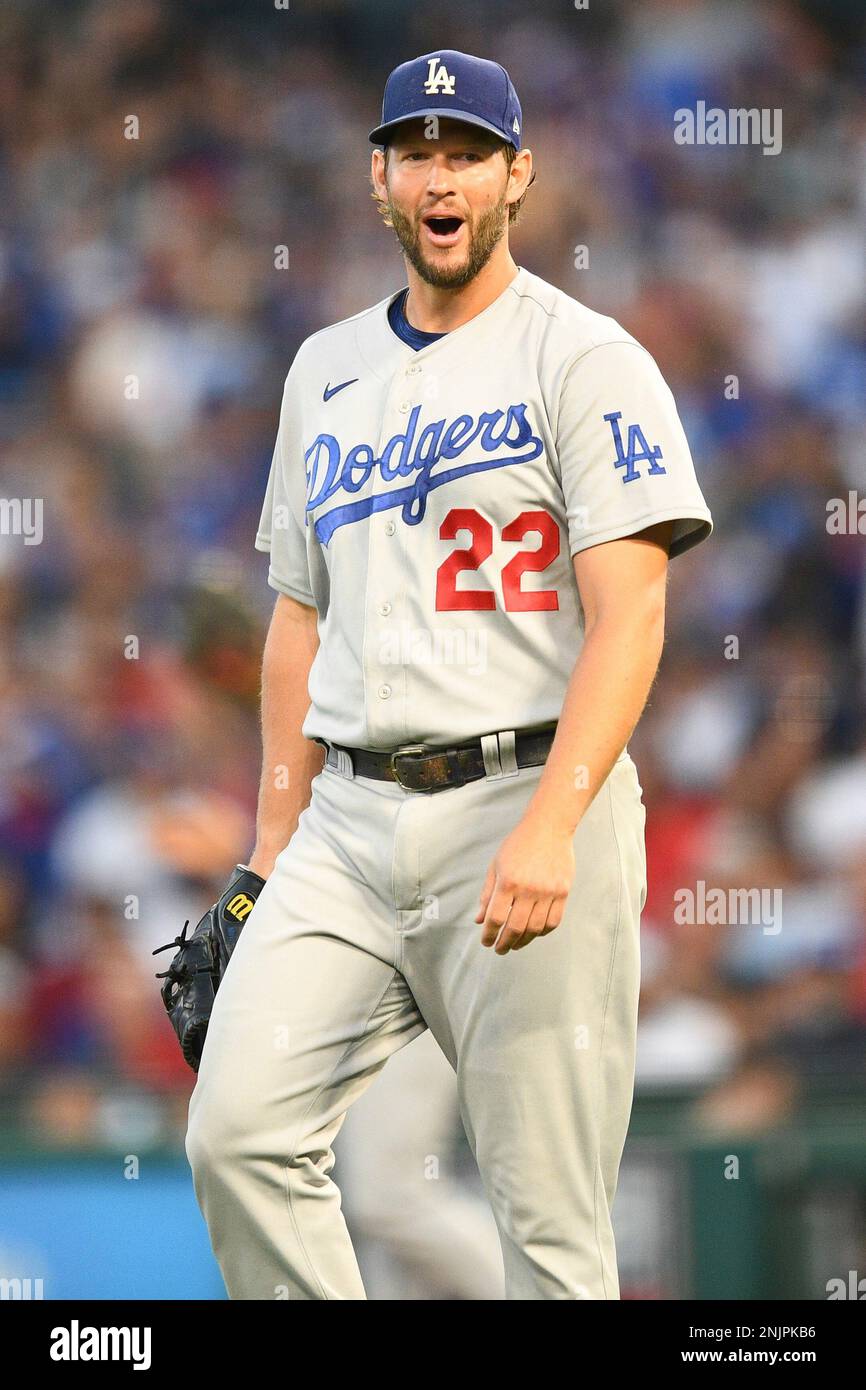 ANAHEIM, CA - JULY 15: Los Angeles Dodgers pitcher Clayton