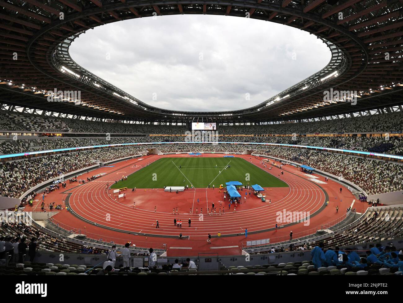 FILE A photo shows National Stadium on May 21, 2022. It has been