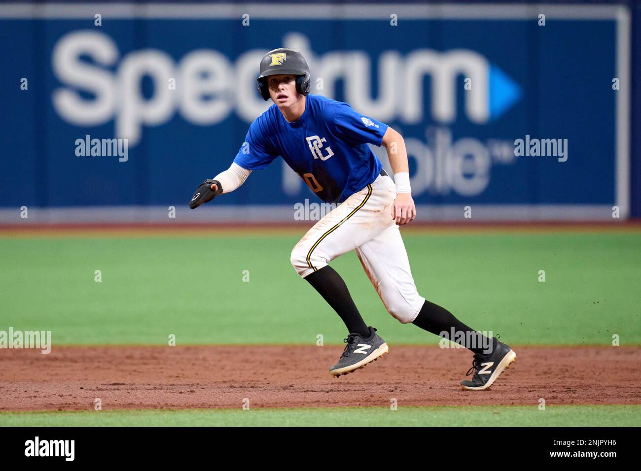 Marshall Lipsey (20) of Spring Hill High School in Longview, Texas