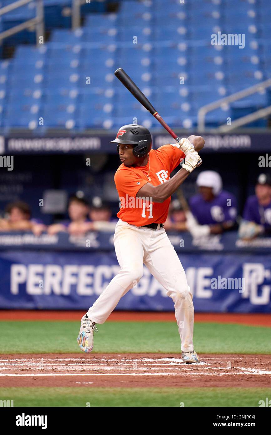 Pro5 Baseball Everett Cooper (11) of Pro5 Baseball Academy in Owings Mills, Maryland ...