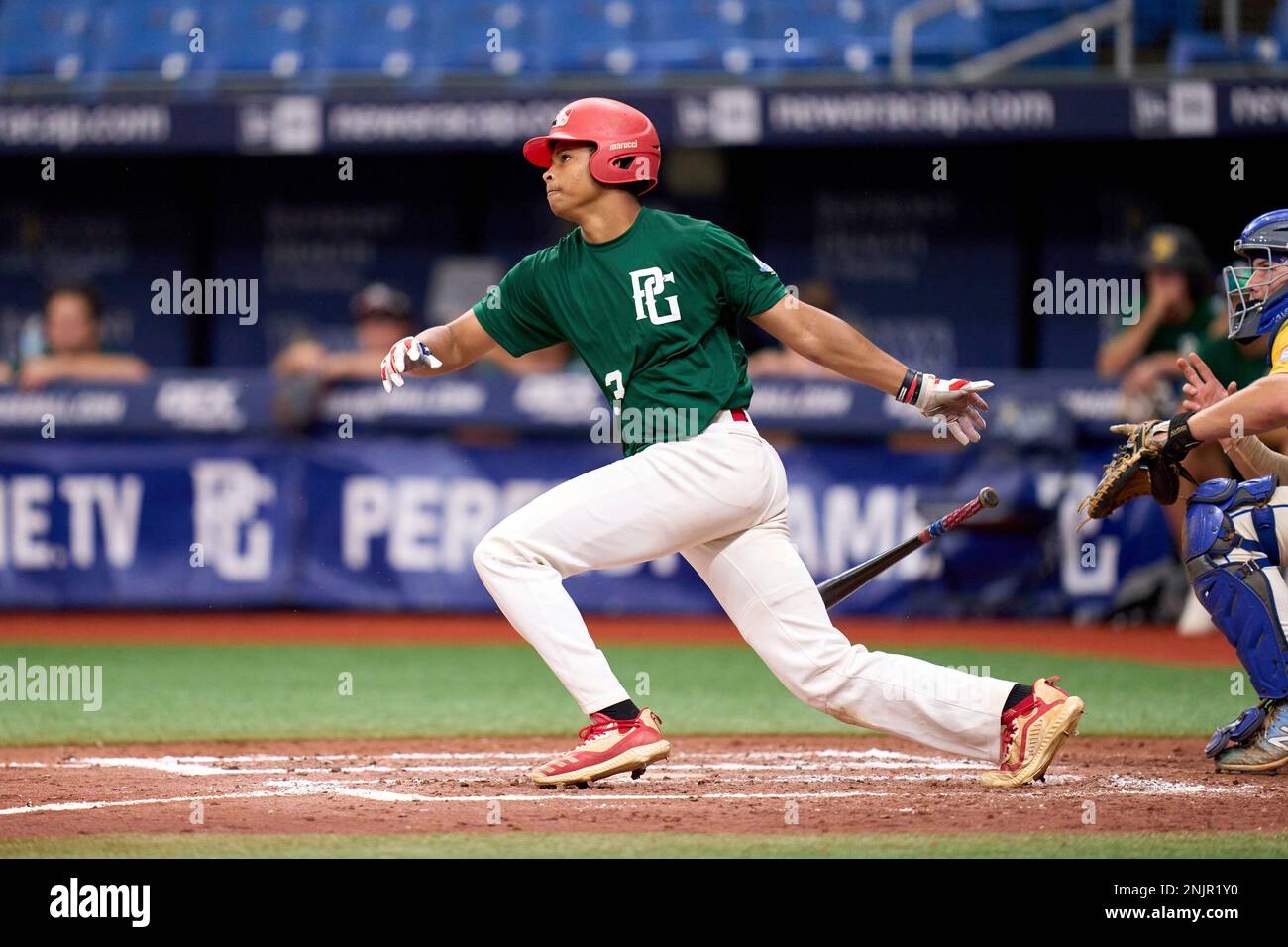 Barry Manning (13) of Tucker High School in Stone Mountain,