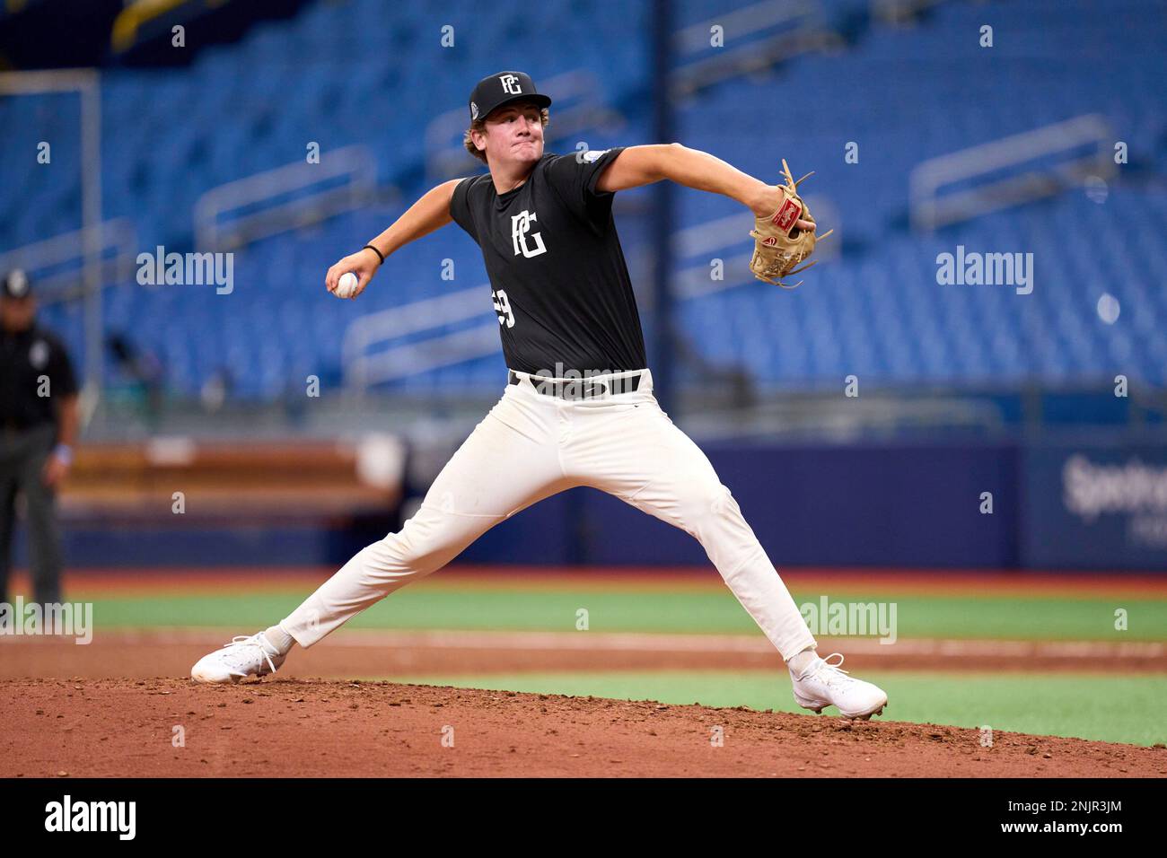 Tommy Finnegan (29) of Ocean City High School in Ocean City, New Jersey