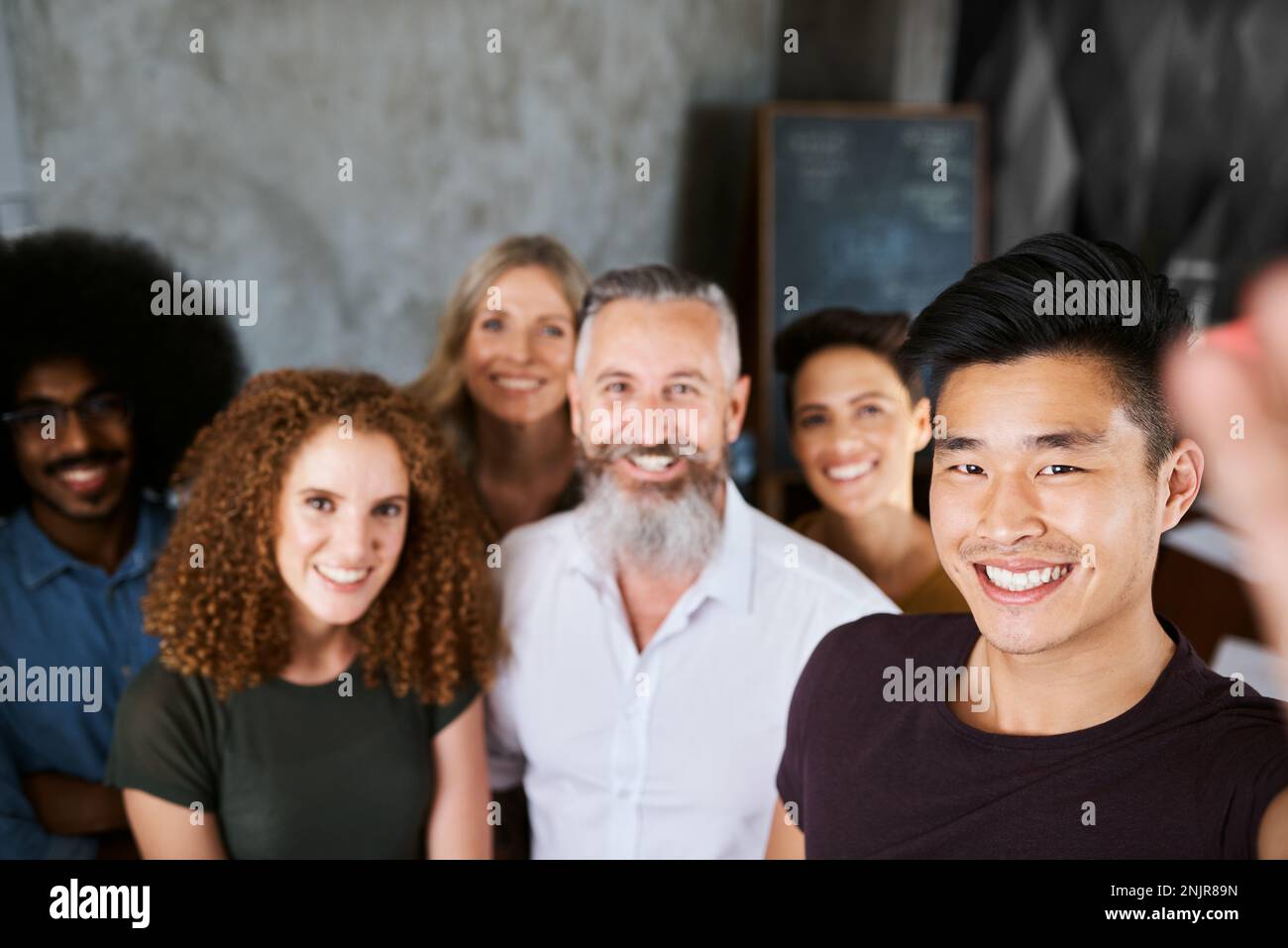 We can achieve a lot more, together. Cropped portrait of a group of ...
