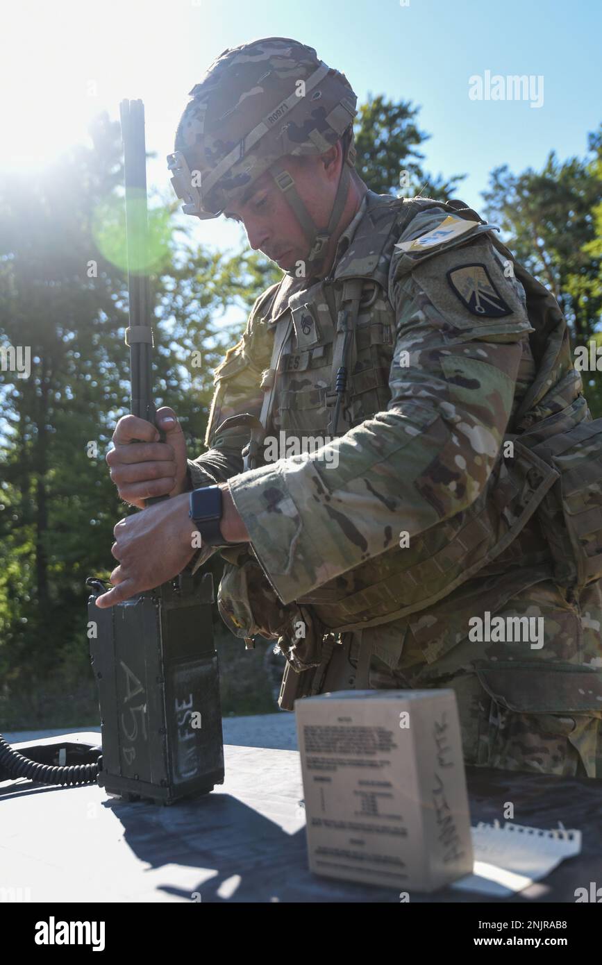 U.S. Army Staff Sgt. Ryne Reyes, assigned to 21st Theater Sustainment ...