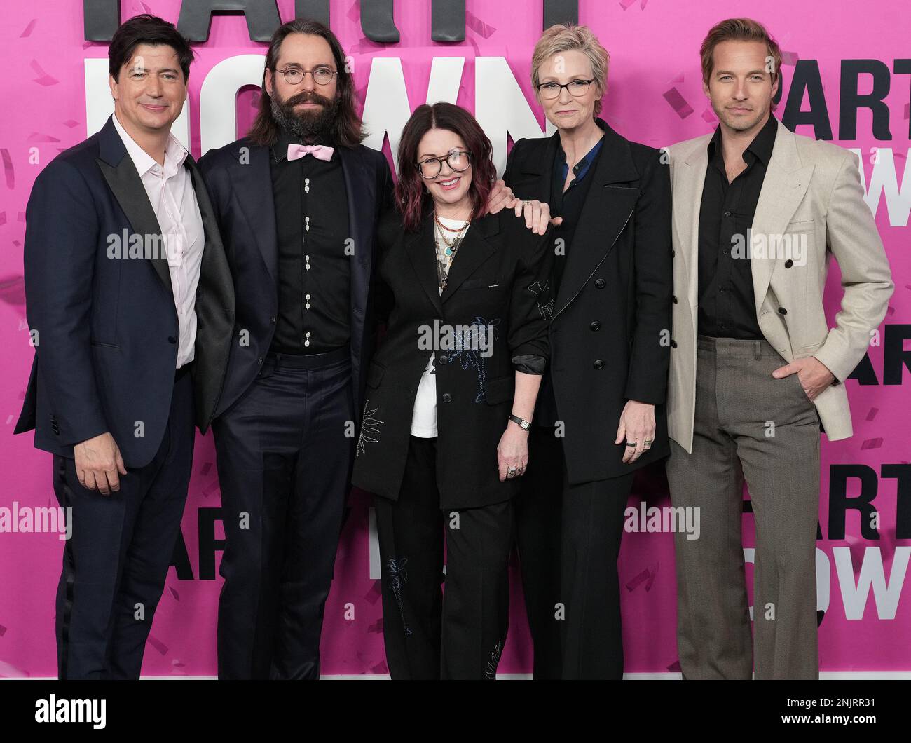 Los Angeles, USA. 22nd Feb, 2023. (L-R) PARTY DOWN Cast - Ken Marino ...
