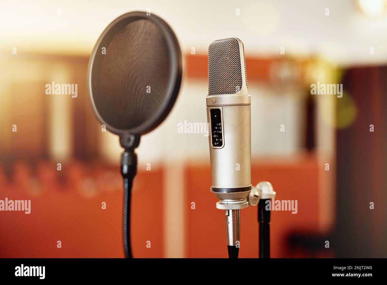 Sound equipment, microphone or recording studio gear for singer