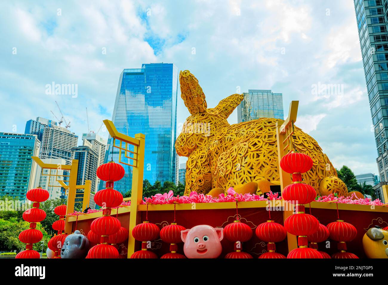 Hi Rabbit Kl Kuala Lumpur, Malaysia - January 2023: For Chinese New Year 2023, Suria ...