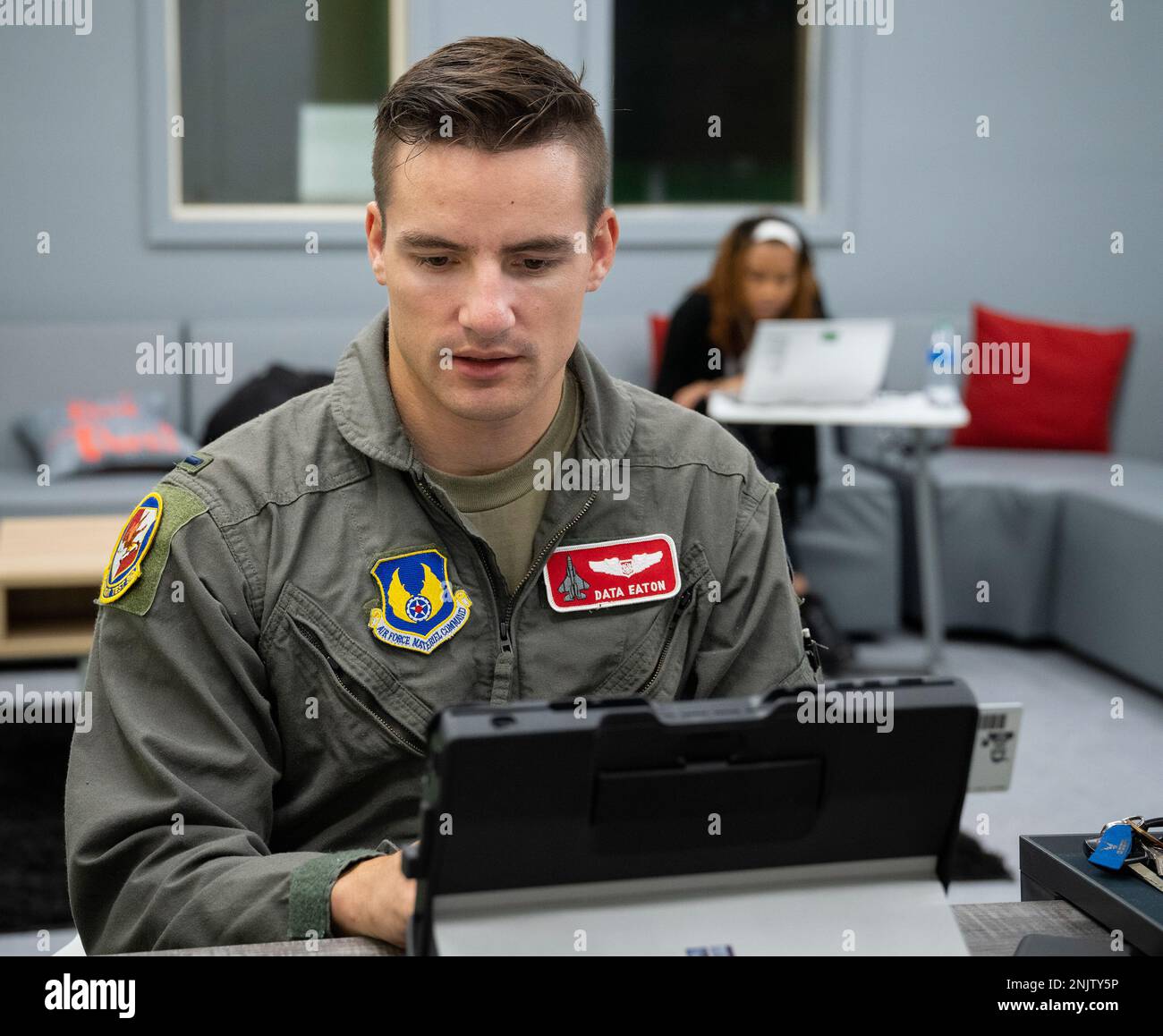 1st Lt Abraham Eaton 40th Flight Test Squadron Participates In The 