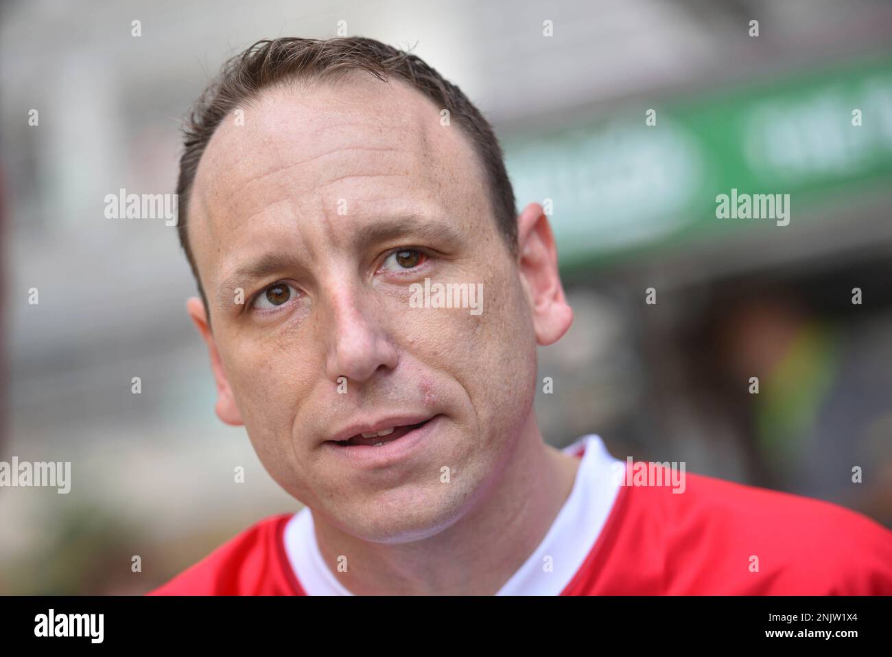 Photo by NDZ/STAR MAX/IPx 2022 7/1/22 Joey Chestnut attends the