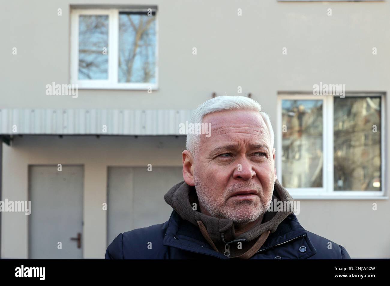 KHARKIV, UKRAINE FEBRUARY 22. 2023 Kharkiv city head Ihor Terekhov