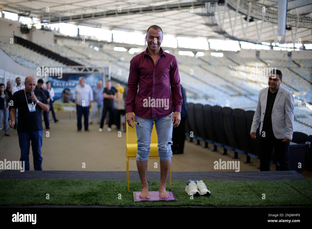 RJ - Rio de Janeiro - 06/28/2022 - RIO, CAFU AND EDER ALEIXO ON THE ...