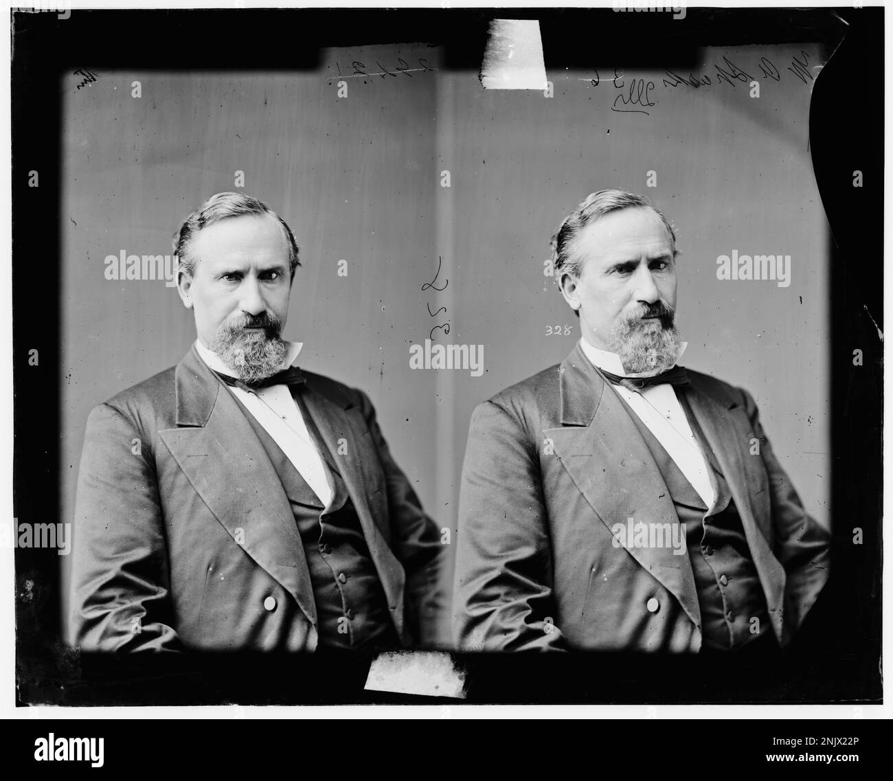 Portrait of Hon. Wm. A. Sparks, a politician from Illinois, from the ...
