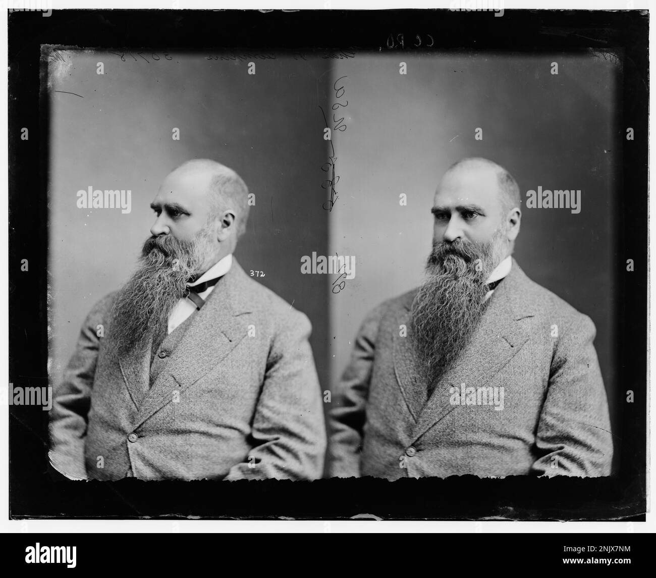 A portrait of Charles H. Thompson, a U.S. Army officer, not in uniform ...