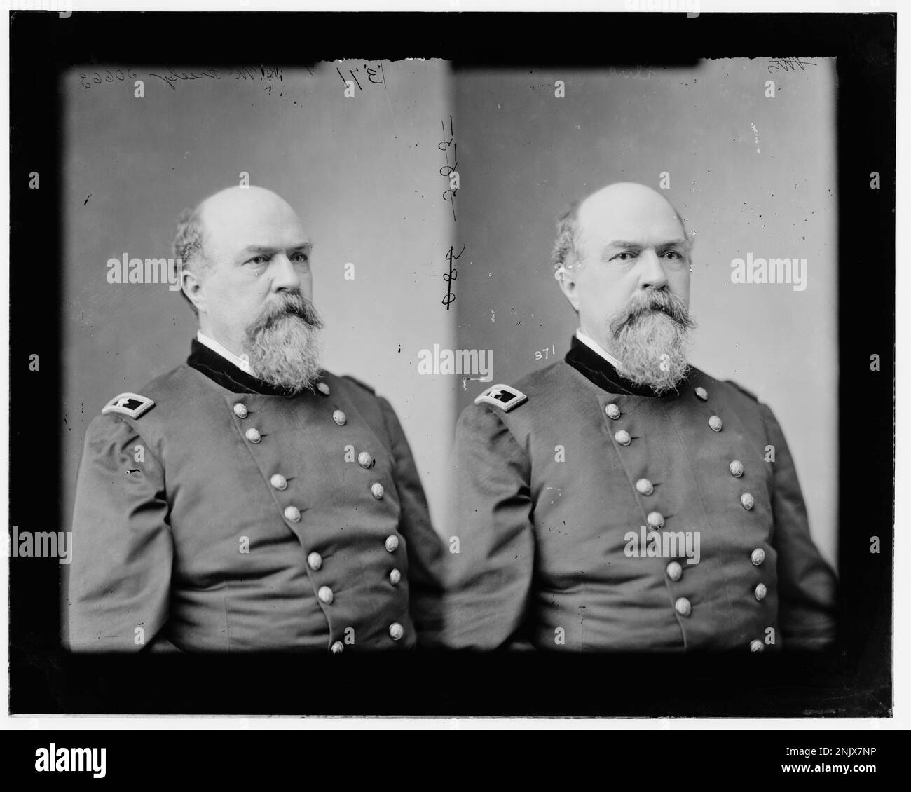 Portrait of General McFeeley, a U.S. Army officer, featured in the ...