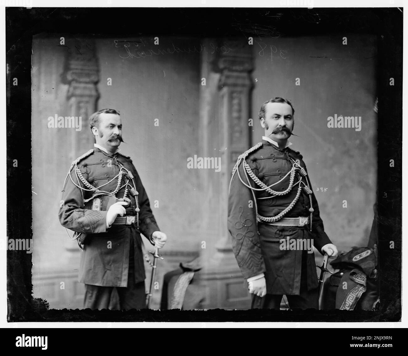Portrait of Colonel Andenried, a staff officer in General Sherman's ...