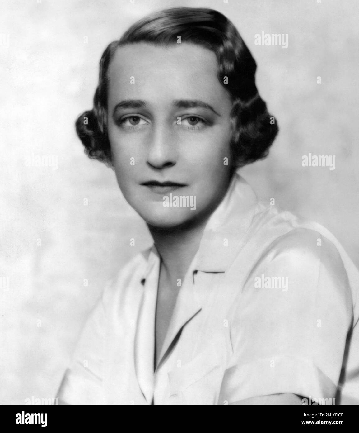 LILIAN HELLMAN (1905-1984) American playwright and screenwriter in 1935 Stock Photo