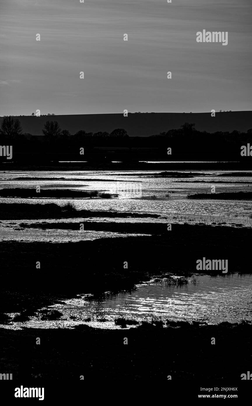 Pulborough landscape Black and White Stock Photos & Images - Alamy