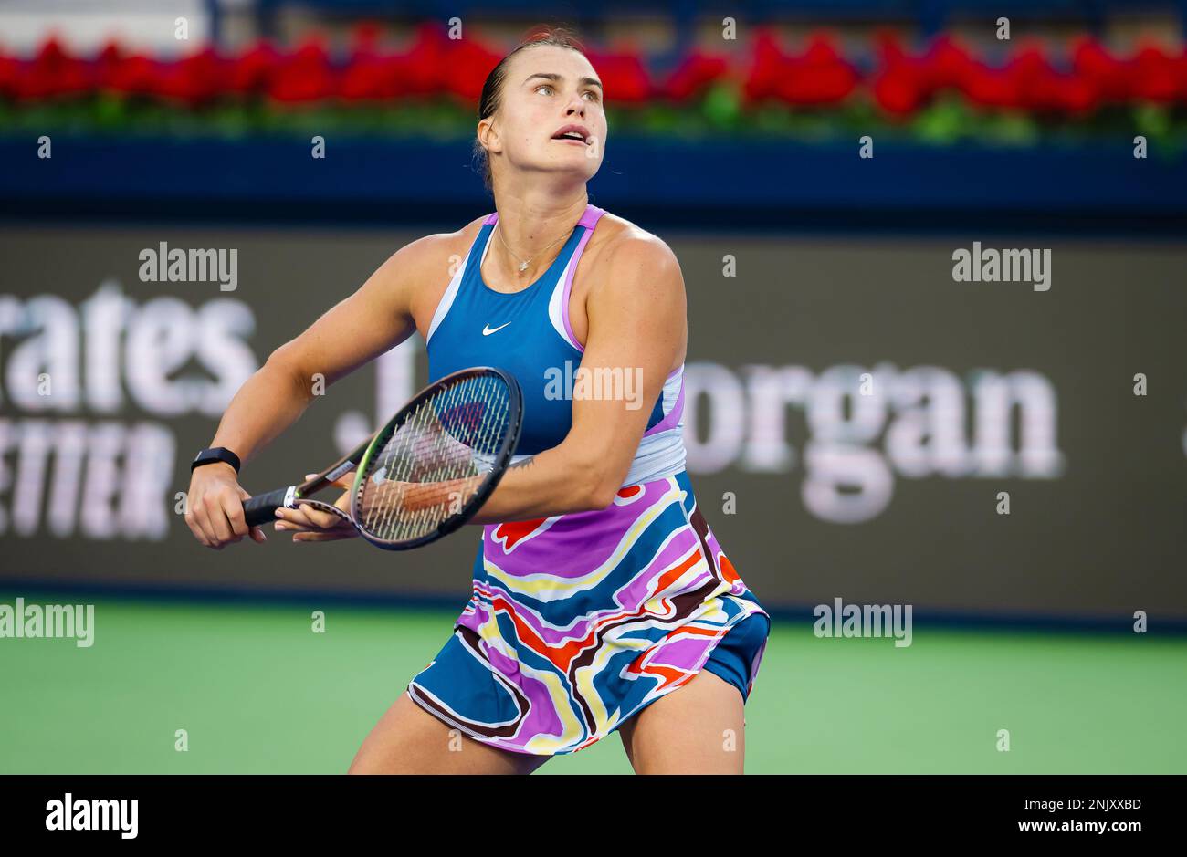 Dubai wta 1000 2023 sabalenka hi-res stock photography and images - Alamy