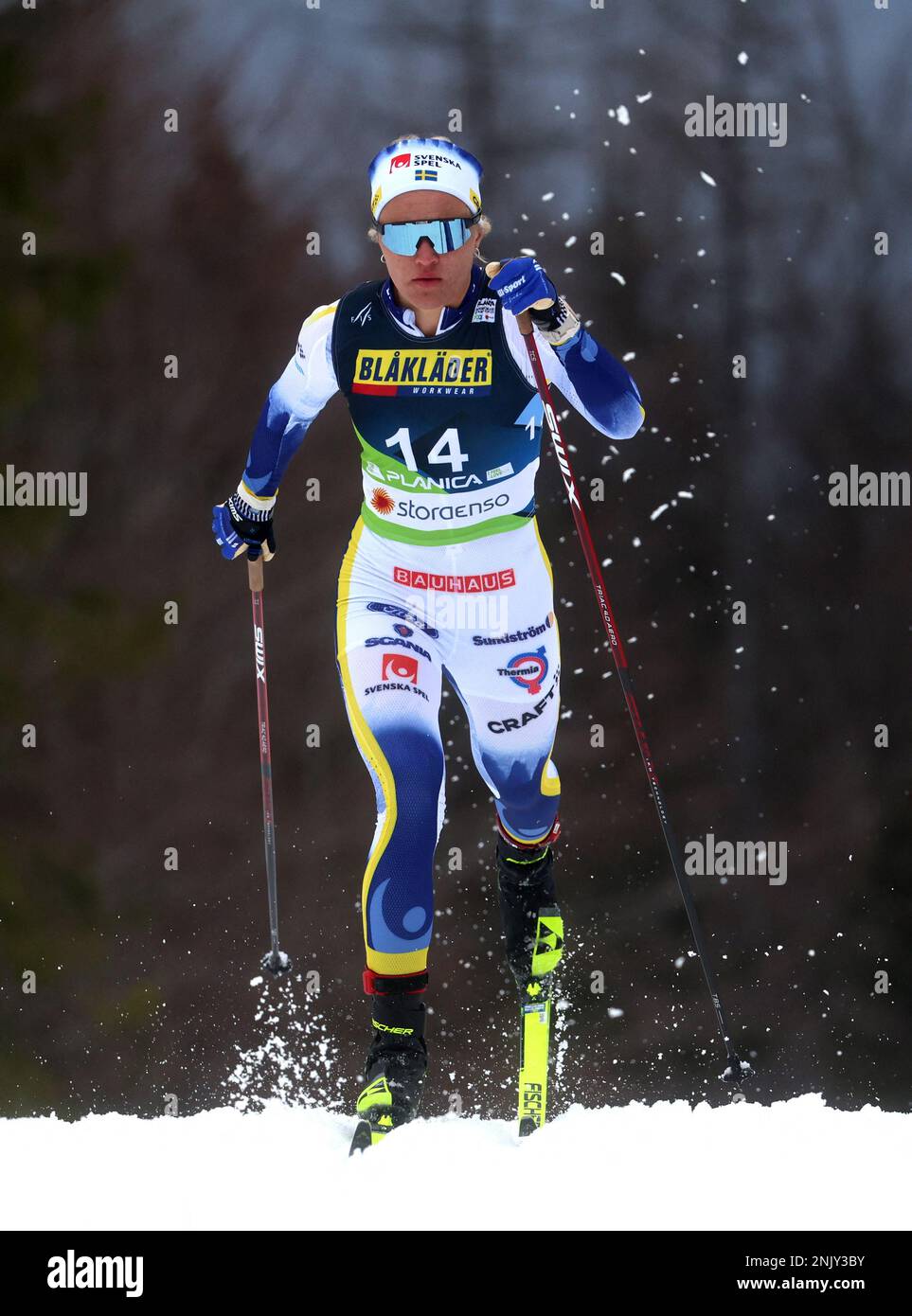 2023 fis world cross country ski championships planica hires stock