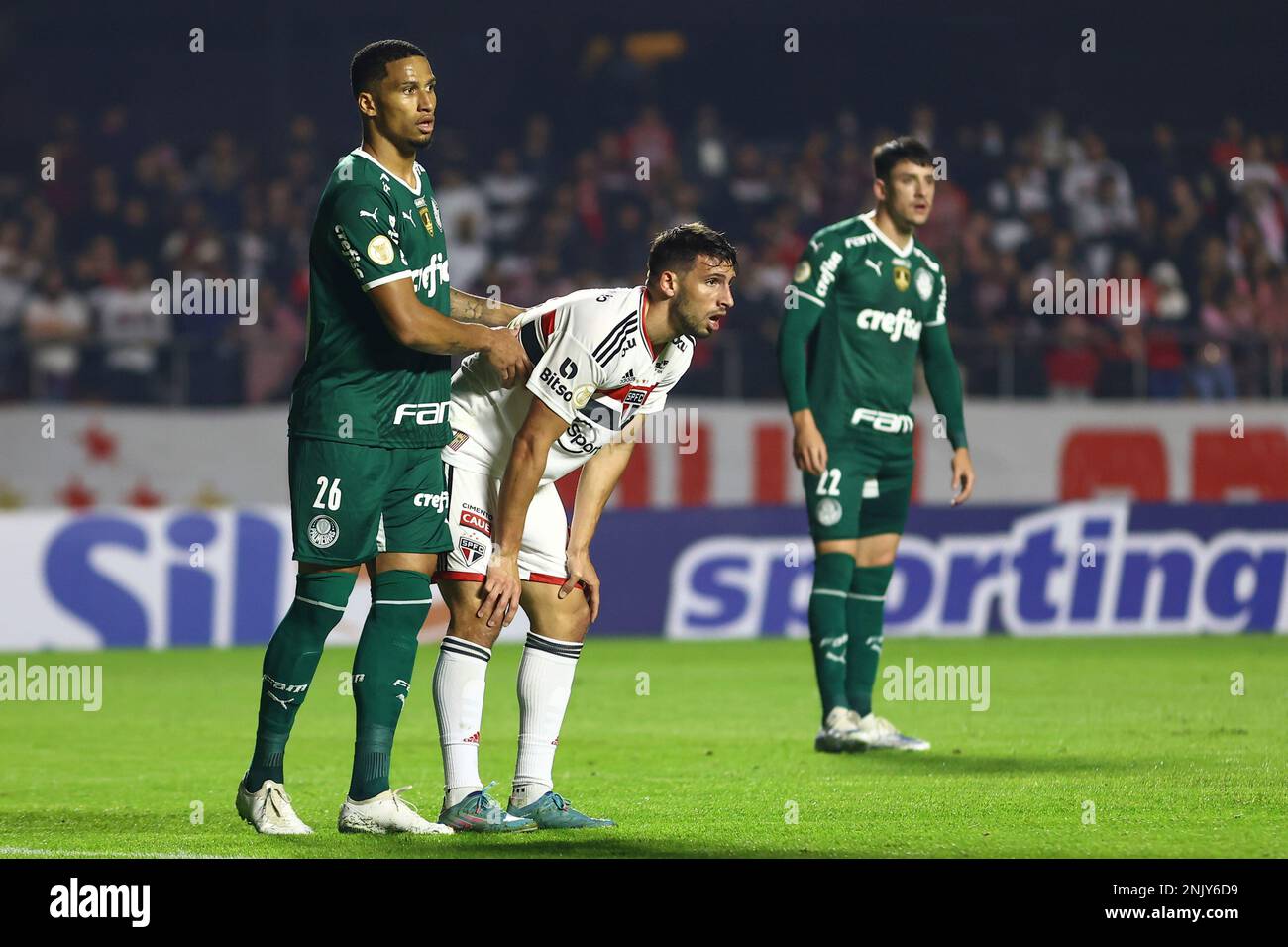 SÃO PAULO, SP - 30.03.2022: SÃO PAULO X PALMEIRAS - Rogério Ceni of São  Paulo during a match between São Paulo x Palmeiras valid for the first game  of the 2022 Campeonato