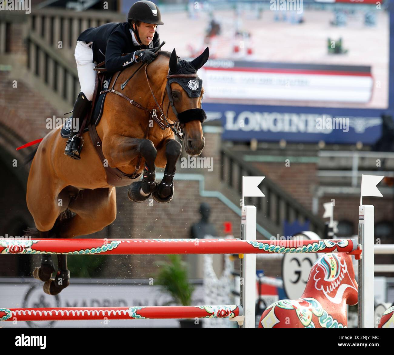 Maikel van der Vleuten of The Netherlands and the horse Dywis HH