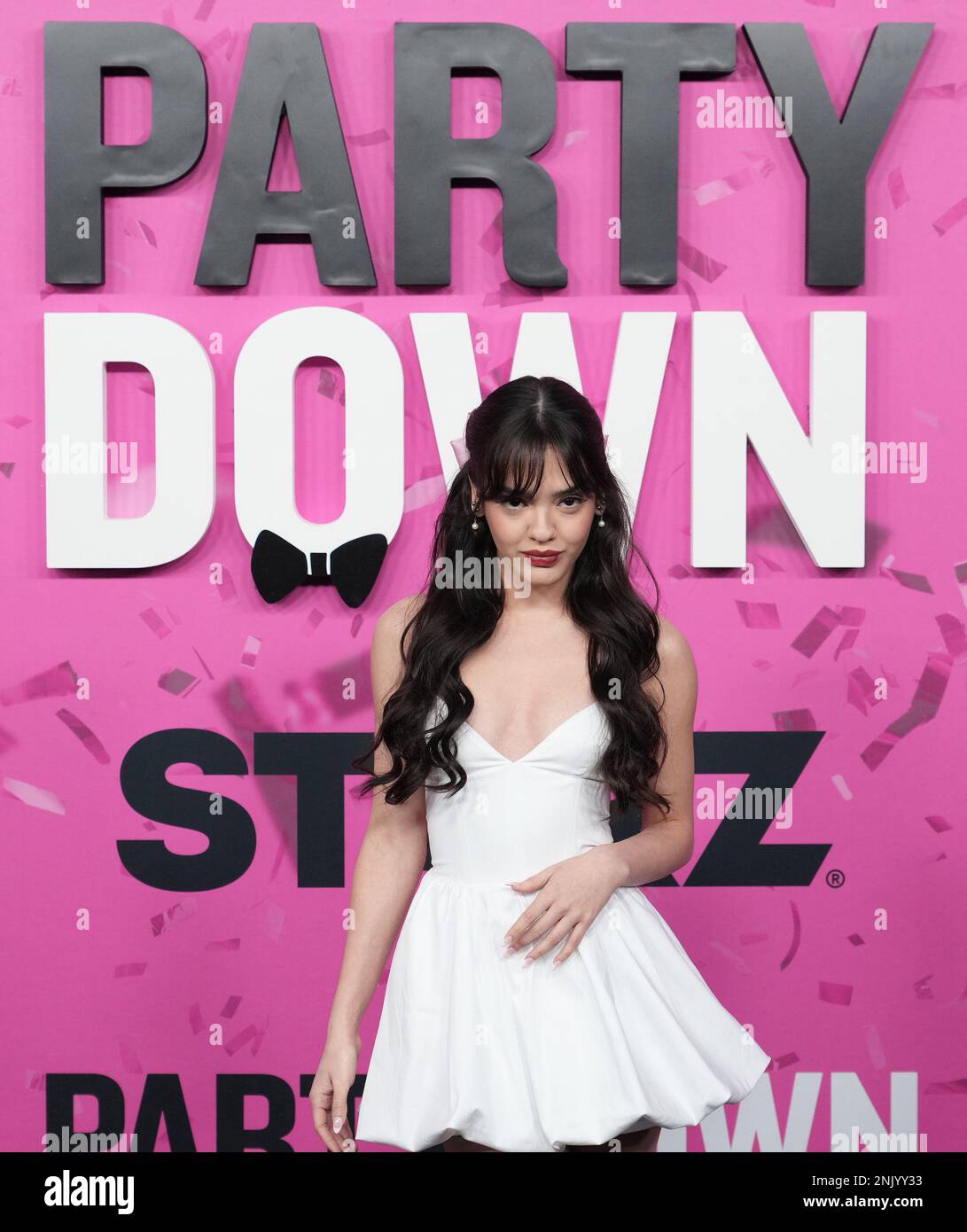 Galilea La Salvia arrives at the STARZ's PARTY DOWN Season 3 Premiere