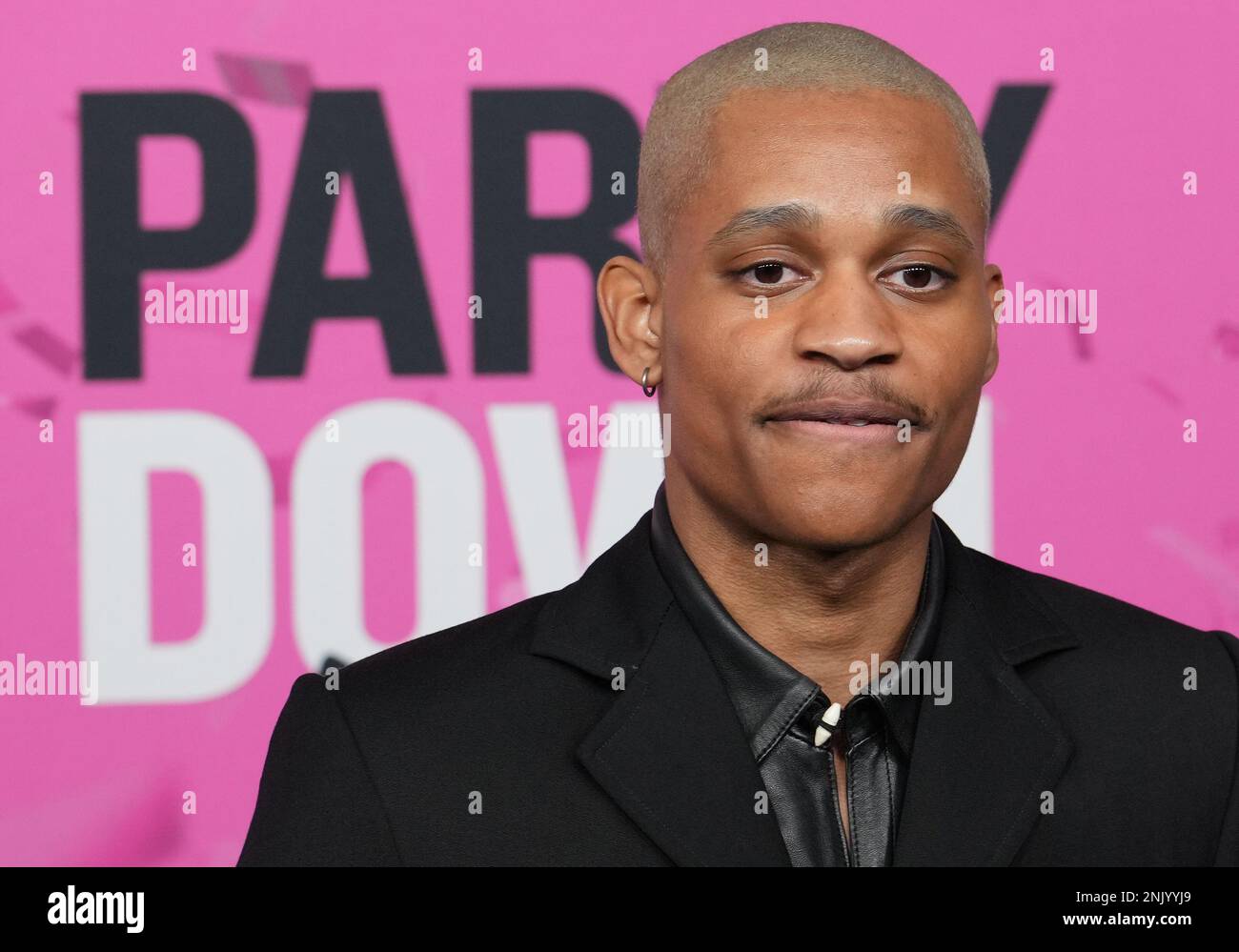 Tyrel Jackson Williams arrives at the STARZ's PARTY DOWN Season 3