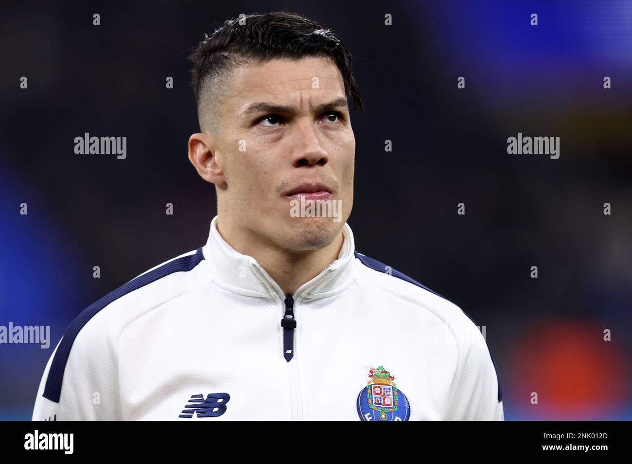 Milano Italy . February 22, 2023, Mateus Uribe of Fc Porto looks on during the Uefa Champions League round of 16 first leg match between Fc Internazionale and Fc Porto at Stadio Giuseppe Meazza on February 22, 2023 in Milano Italy . Stock Photo