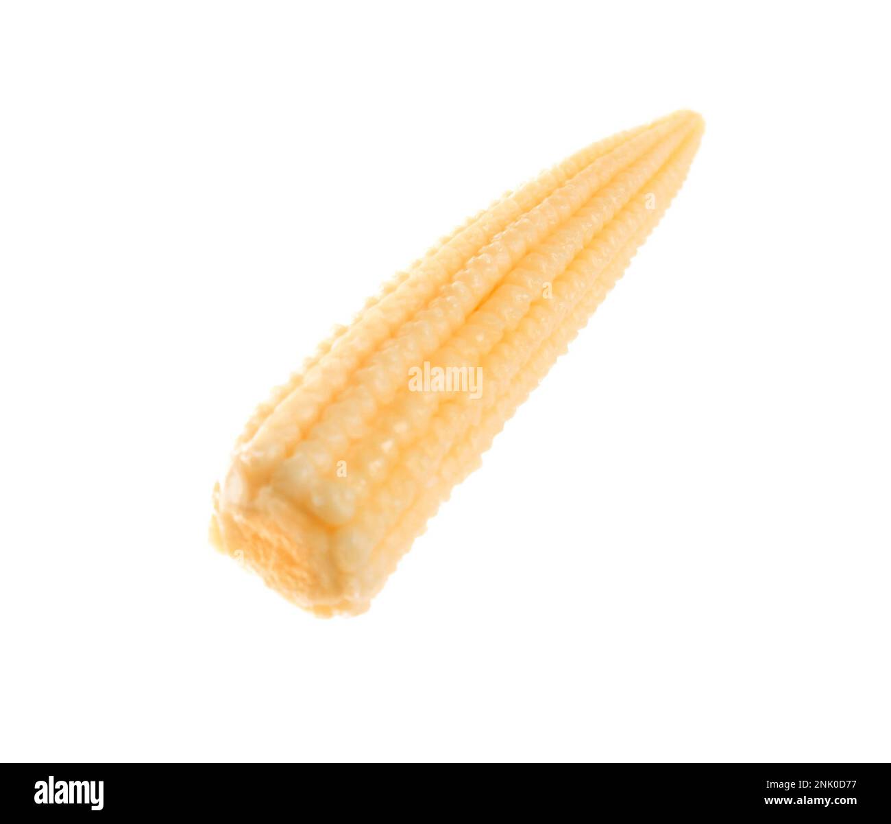 Fresh baby corn cob isolated on white Stock Photo Alamy