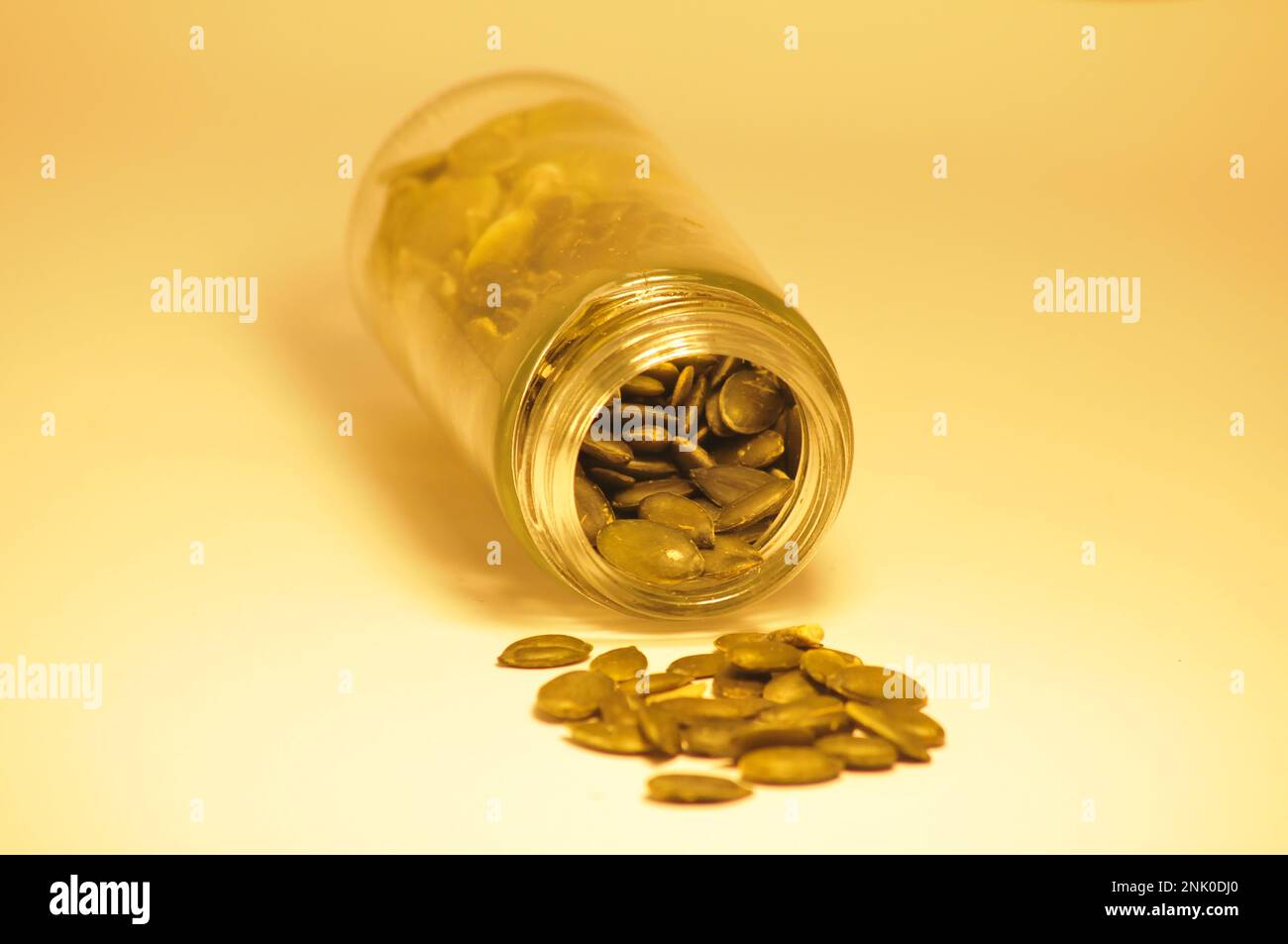 Sunflower seeds in warm light Stock Photo Alamy