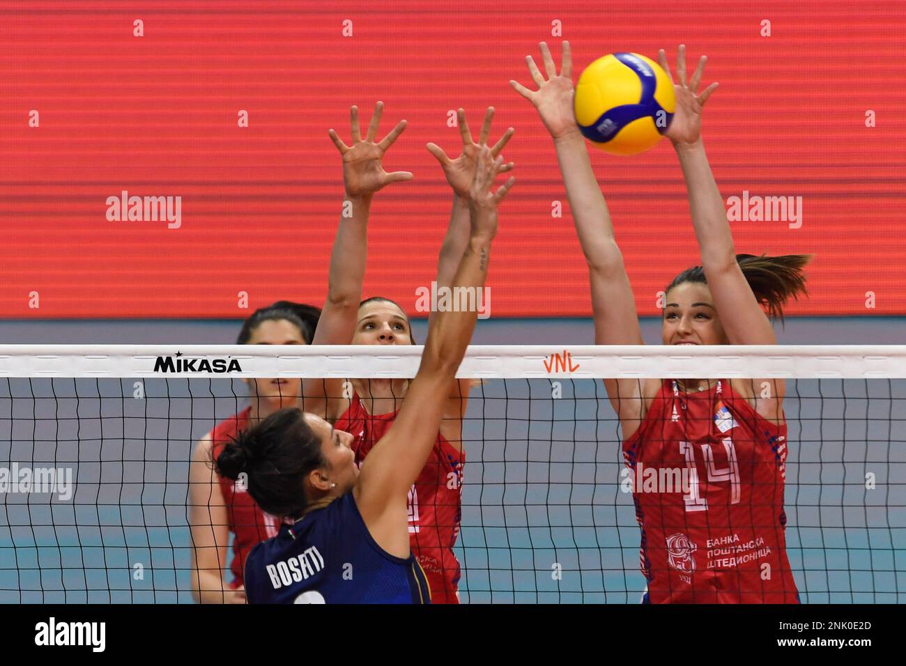 DF Brasilia 06/14/2022 NATIONS WOMEN'S VOLLEYBALL LEAGUE SERBIA X
