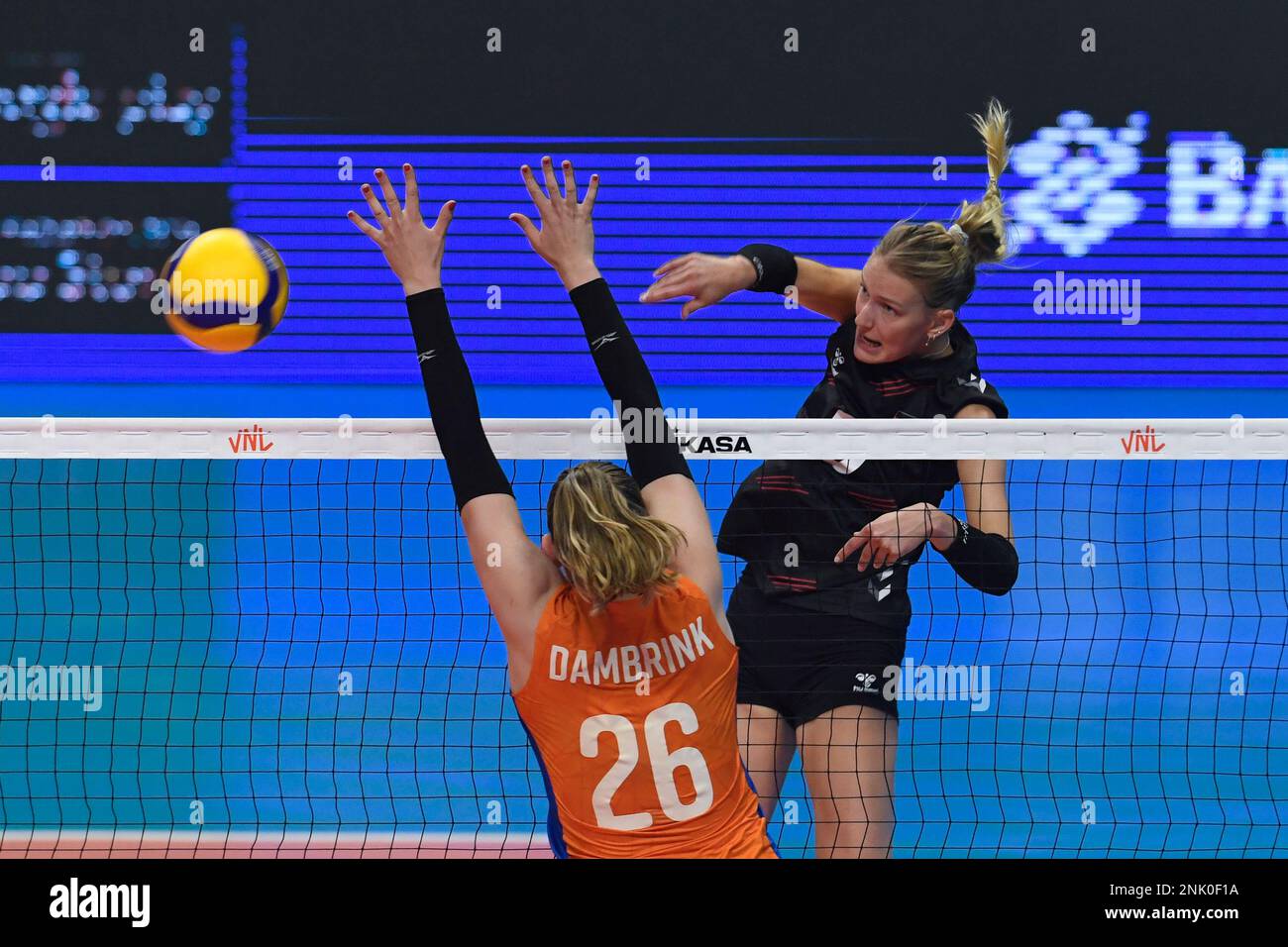 DF - Brasilia - 06/14/2022 - FEMALE NATIONS VOLLEYBALL LEAGUE NETHERLANDS X GERMANY