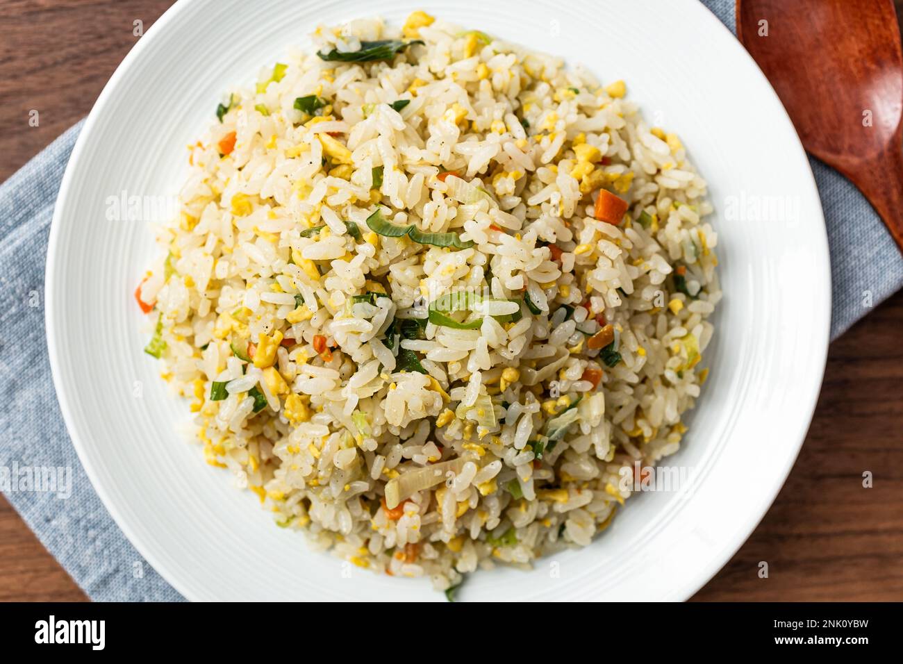 chinese food culture. dishes with eggs. Stirfried rice and vegetables Stock Photo Alamy