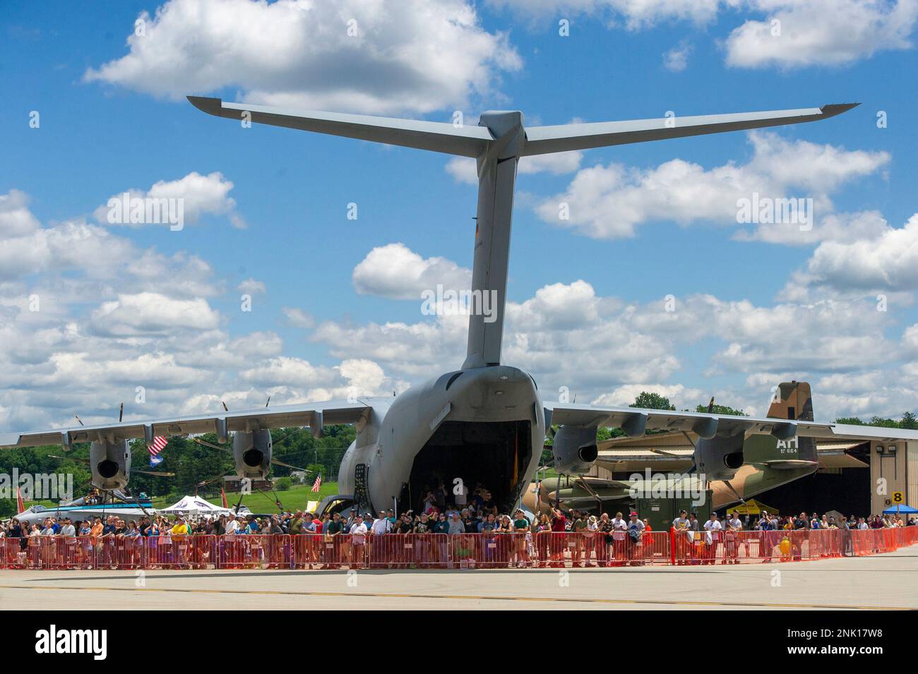 The Shop N' Save Airshow draws a crowd in Latrobe, Pa., on Saturday