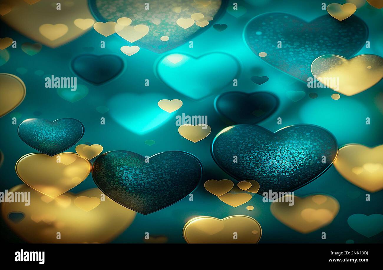 Annotation of the light side in cold and warm colors, illustration