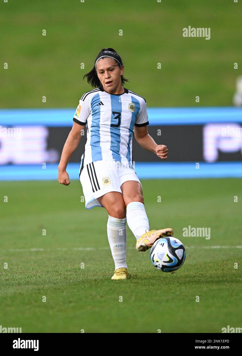 Eliana Stabile of Argentina National Women's soccer team in action