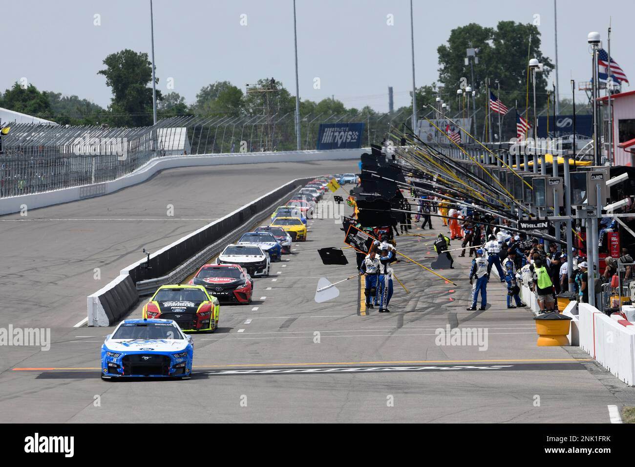 MADISON, IL JUNE 05 before the start of the NASCAR Cup Series