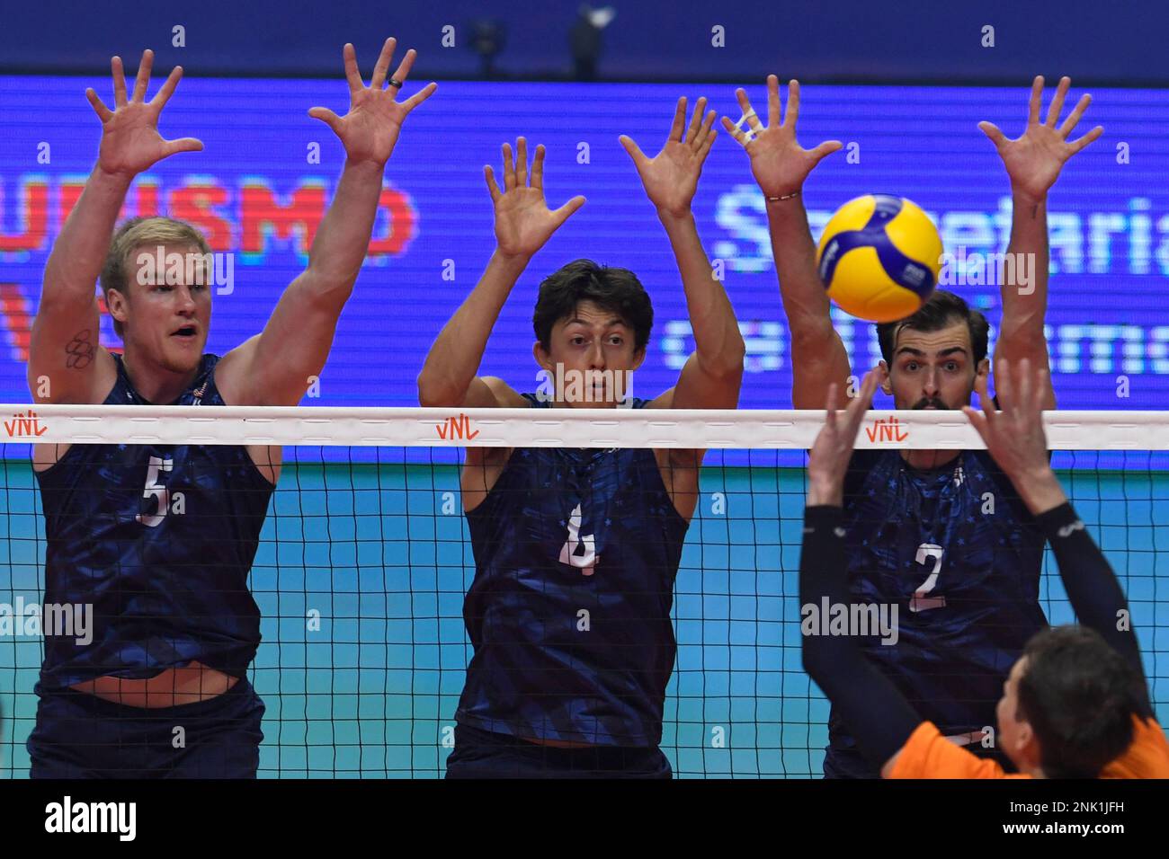 DF - Brasilia - 06/09/2022 - MENS VOLLEYBALL NATIONS LEAGUE NETHERLANDS X UNITED STATES